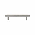 Heritage Brass Cabinet Hardware Satin Nickel / Cabinet Pull Handles / 96mm c/c Heritage Brass - Cabinet Pull Contour Design 96mm CTC Satin Nickel Finish