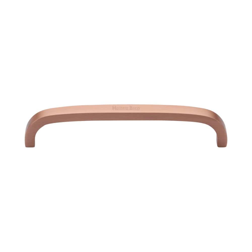 Heritage Brass Cabinet Hardware Satin Rose Gold / Cabinet Pull Handles / 152mm c/c Heritage Brass - Cabinet Pull D Shaped 152mm CTC Satin Rose Gold Finish