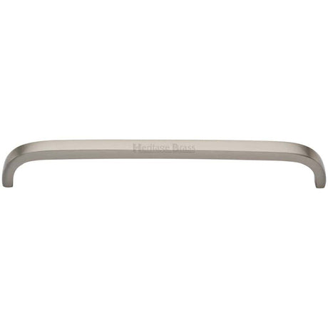 Heritage Brass Cabinet Hardware Satin Nickel / Cabinet Pull Handles / 203mm c/c Heritage Brass - Cabinet Pull D Shaped 203mm CTC Satin Nickel Finish