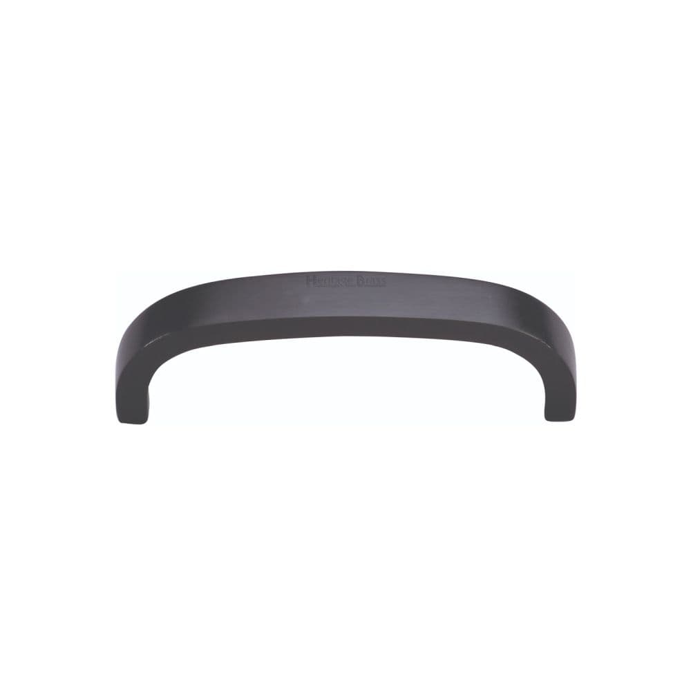 Heritage Brass Cabinet Hardware Matt Black / Cabinet Pull Handles / 89mm c/c Heritage Brass - Cabinet Pull D Shaped 89mm CTC Matt Black Finish