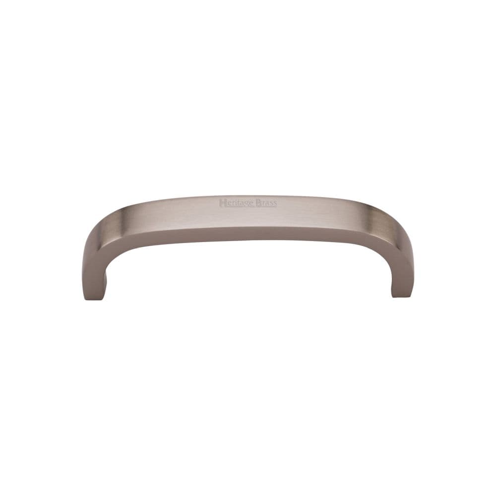 Heritage Brass Cabinet Hardware Satin Nickel / Cabinet Pull Handles / 89mm c/c Heritage Brass - Cabinet Pull D Shaped 89mm CTC Satin Nickel Finish