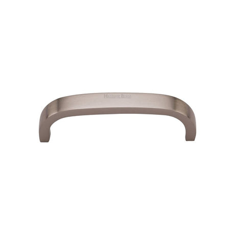 Heritage Brass Cabinet Hardware Satin Nickel / Cabinet Pull Handles / 89mm c/c Heritage Brass - Cabinet Pull D Shaped 89mm CTC Satin Nickel Finish
