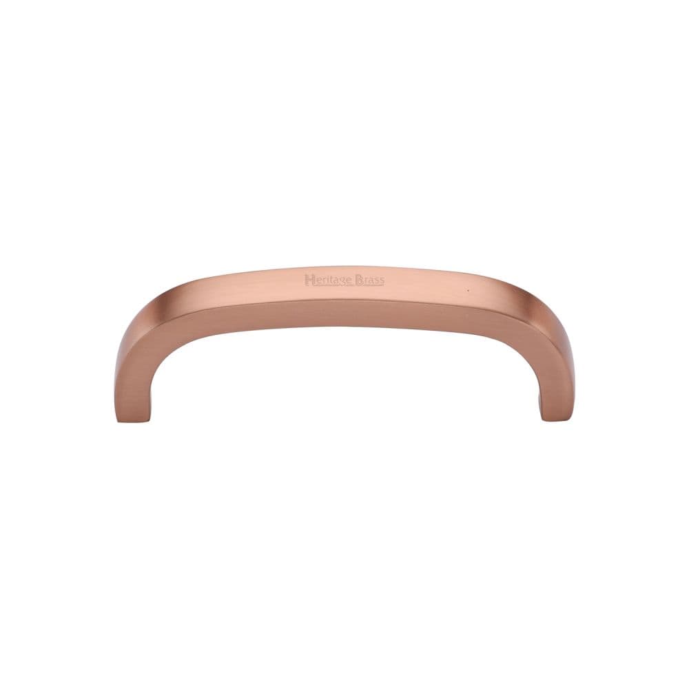 Heritage Brass Cabinet Hardware Satin Rose Gold / Cabinet Pull Handles / 89mm c/c Heritage Brass - Cabinet Pull D Shaped 89mm CTC Satin Rose Gold Finish