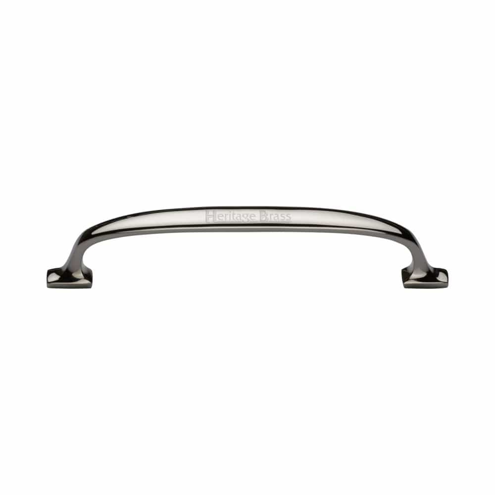 Heritage Brass Cabinet Hardware Polished Nickel / Cabinet Pull Handles / 160mm c/c Heritage Brass - Cabinet Pull Durham Design 160mm CTC Polished Nickel Finish