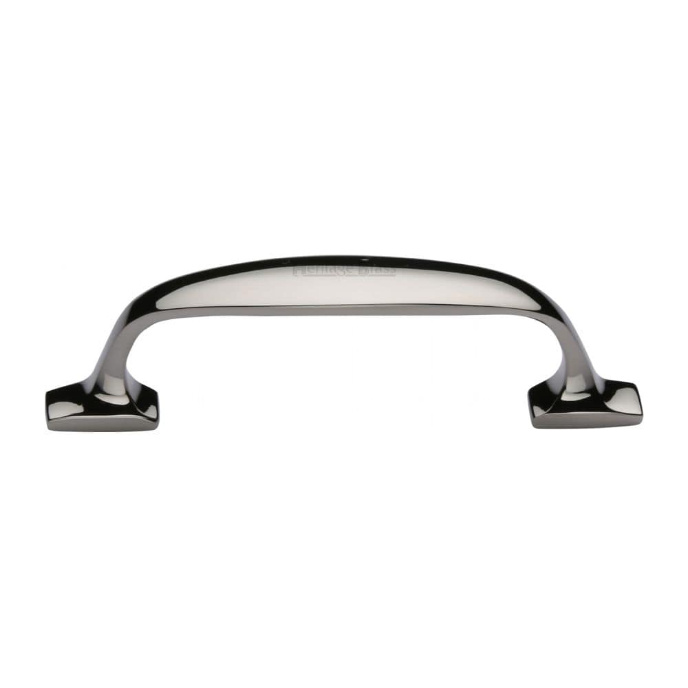 Heritage Brass Cabinet Hardware Polished Nickel / Cabinet Pull Handles / 76mm c/c Heritage Brass - Cabinet Pull Durham Design 76mm CTC Polished Nickel Finish