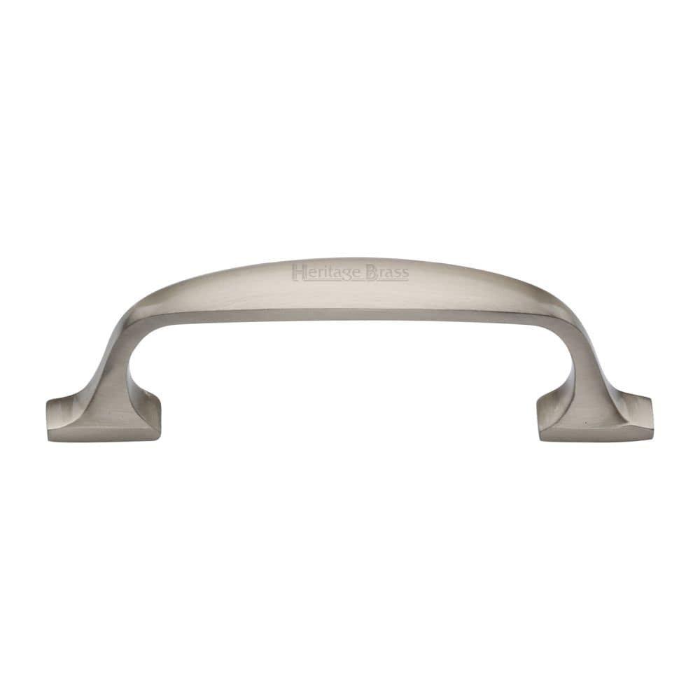 Heritage Brass Cabinet Hardware Satin Nickel / Cabinet Pull Handles / 76mm c/c Heritage Brass - Cabinet Pull Durham Design 76mm CTC Satin Nickel Finish