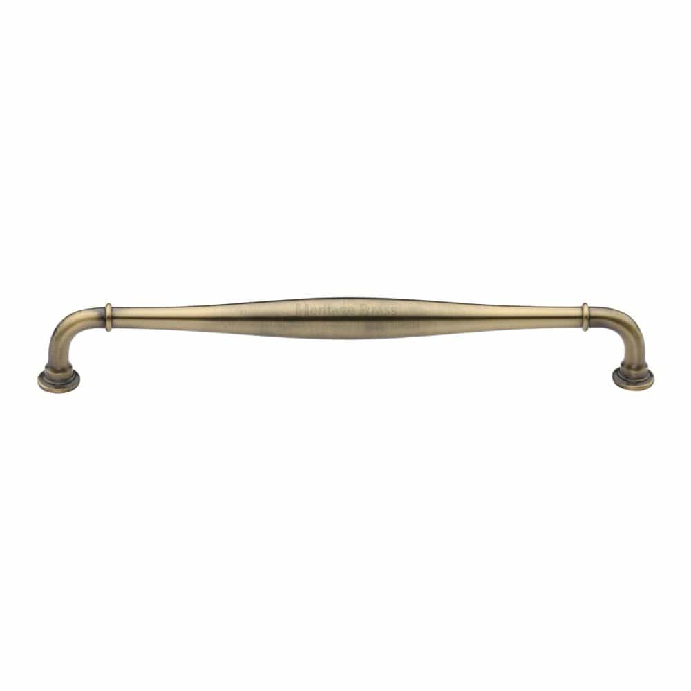 Heritage Brass Cabinet Hardware Antique Brass / Cabinet Pull Handles / 203mm c/c Heritage Brass - Cabinet Pull Henley Traditional Design 203mm CTC Antique Brass Fin