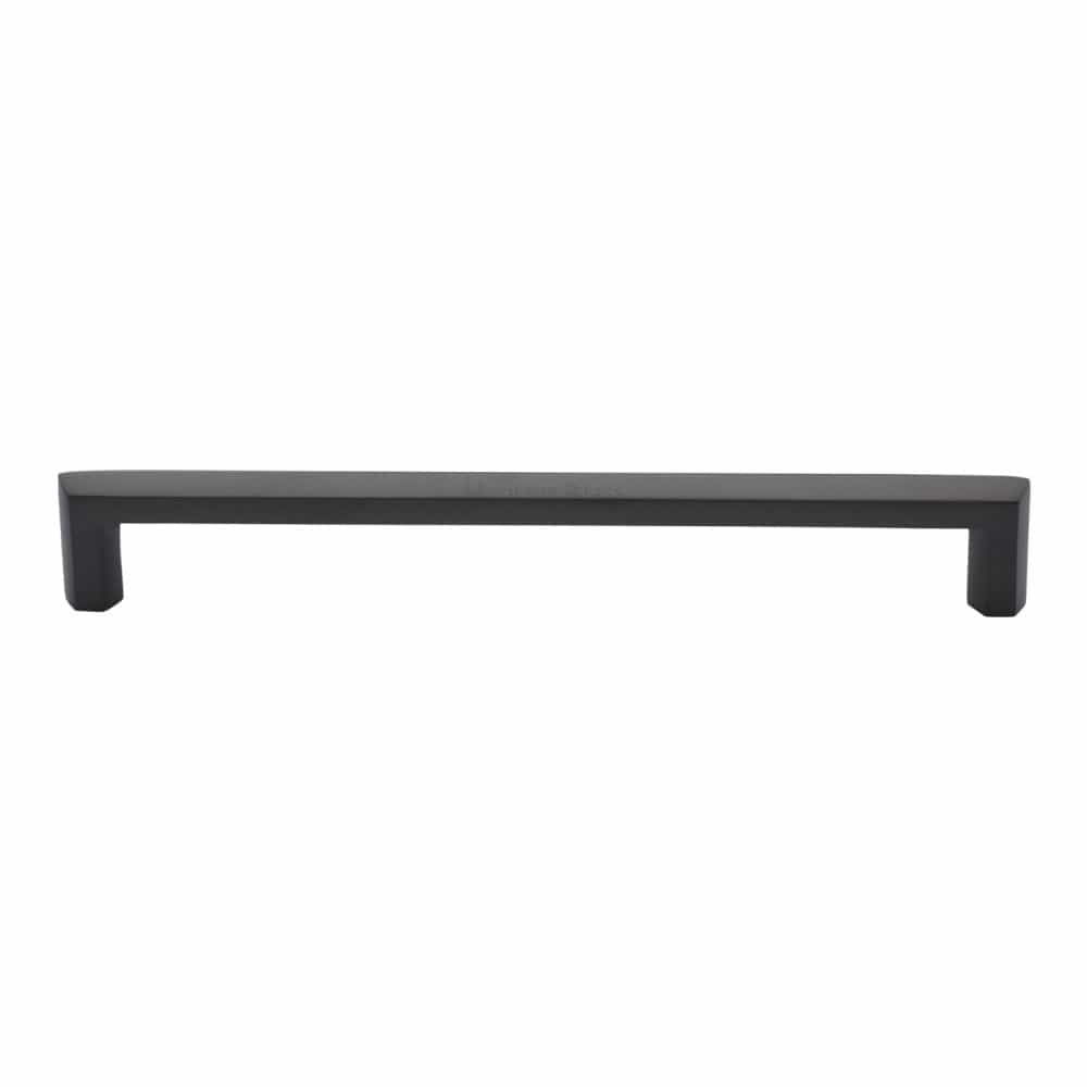Heritage Brass Cabinet Hardware Matt Bronze / Cabinet Pull Handles / 203mm c/c Heritage Brass - Cabinet Pull Hex Profile Design 203mm CTC Matt Bronze Finish