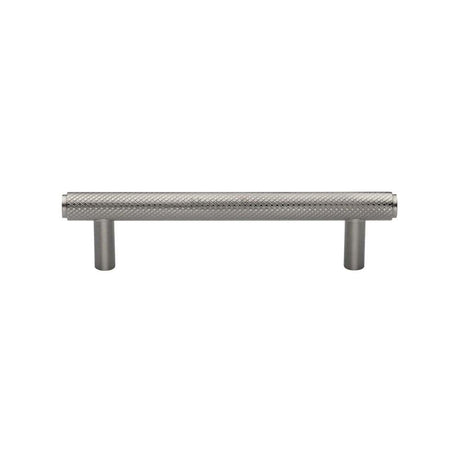 Heritage Brass Cabinet Hardware Satin Nickel / Cabinet Pull Handles / 96mm c/c Heritage Brass - Cabinet Pull Knurled Design 96mm CTC Satin Nickel Finish