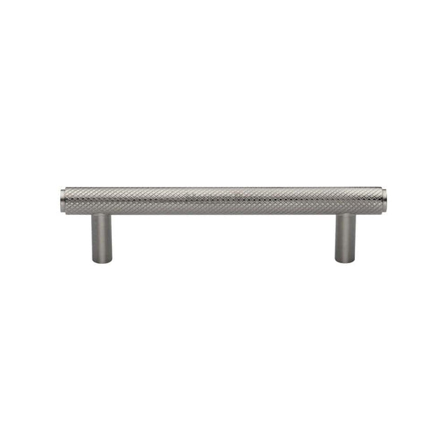 Heritage Brass Cabinet Hardware Satin Nickel / Cabinet Pull Handles / 96mm c/c Heritage Brass - Cabinet Pull Knurled Design 96mm CTC Satin Nickel Finish