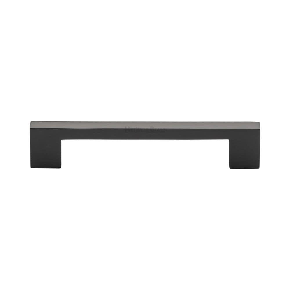 Heritage Brass Cabinet Hardware Matt Bronze / Cabinet Pull Handles / 128mm c/c Heritage Brass - Cabinet Pull Metro Design 128mm CTC Matt Bronze Finish