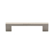 Heritage Brass Cabinet Hardware Satin Nickel / Cabinet Pull Handles / 128mm c/c Heritage Brass - Cabinet Pull Metro Design 128mm CTC Satin Nickel Finish