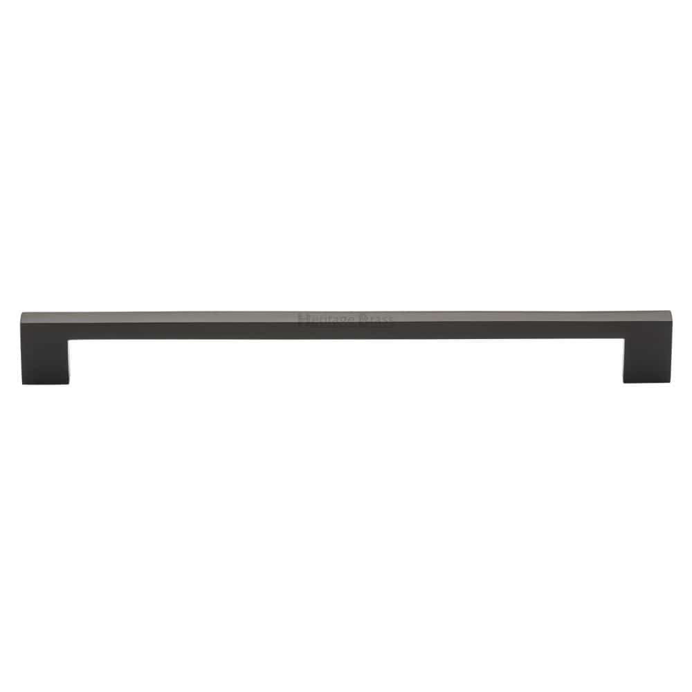 Heritage Brass Cabinet Hardware Matt Bronze / Cabinet Pull Handles / 256mm c/c Heritage Brass - Cabinet Pull Metro Design 256mm CTC Matt Bronze Finish
