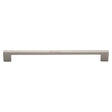 Heritage Brass Cabinet Hardware Satin Nickel / Cabinet Pull Handles / 256mm c/c Heritage Brass - Cabinet Pull Metro Design 256mm CTC Satin Nickel Finish