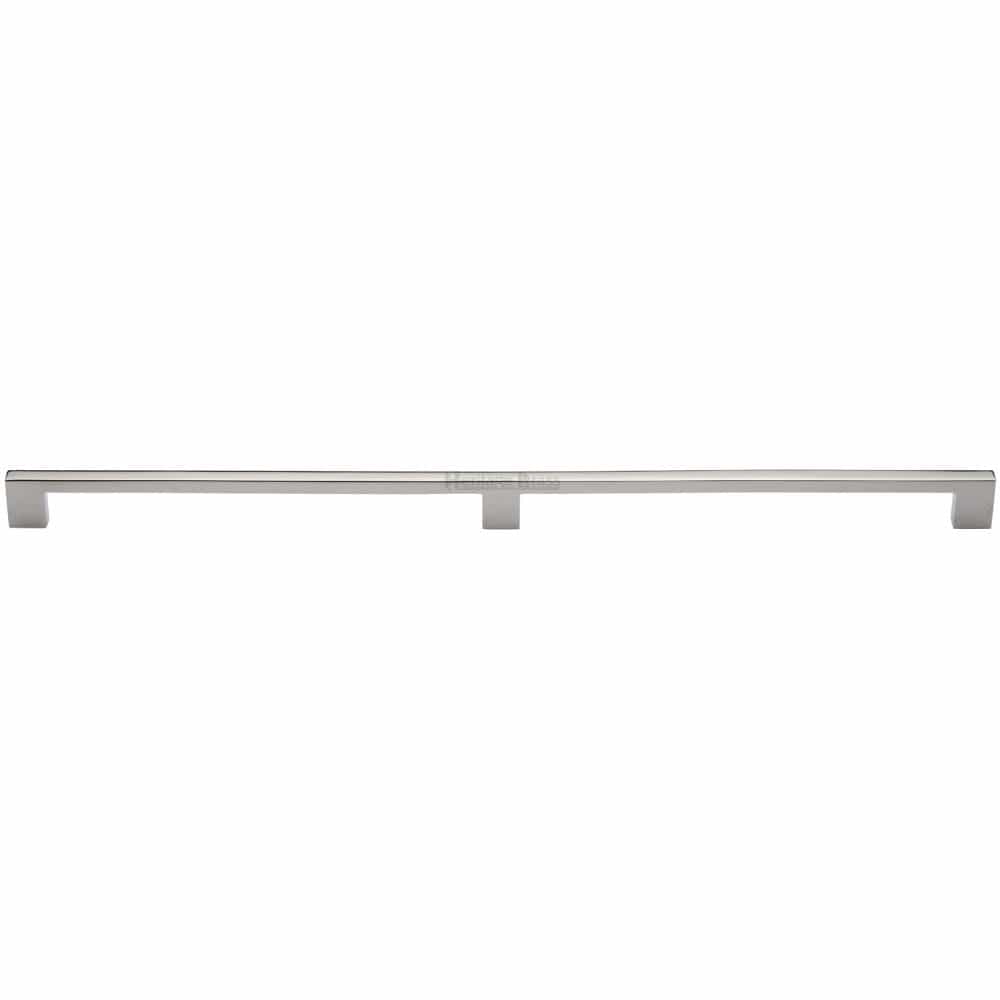 Heritage Brass Cabinet Hardware Polished Chrome / Cabinet Pull Handles / 480mm c/c Heritage Brass - Cabinet Pull Metro Design 480mm CTC Polished Chrome Finish