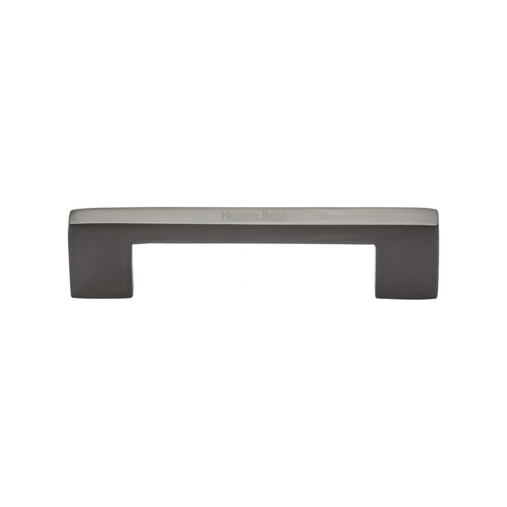 Heritage Brass Cabinet Hardware Matt Bronze / Cabinet Pull Handles / 96mm c/c Heritage Brass - Cabinet Pull Metro Design 96mm CTC Matt Bronze Finish