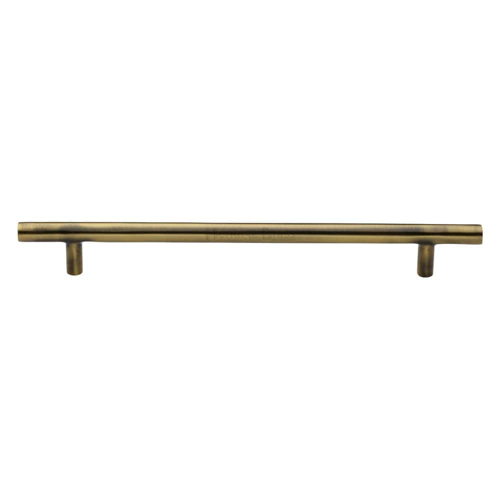 Heritage Brass Cabinet Hardware Antique Brass / Cabinet Pull Handles / 203mm c/c Heritage Brass - Cabinet Pull T-Bar Design 203mm CTC Antique Brass Finish