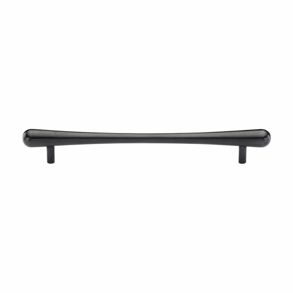 Heritage Brass Cabinet Hardware Matt Bronze / Cabinet Pull Handles / 192mm c/c Heritage Brass - Cabinet Pull T-Bar Raindrop Design 192mm CTC Matt Bronze Finish