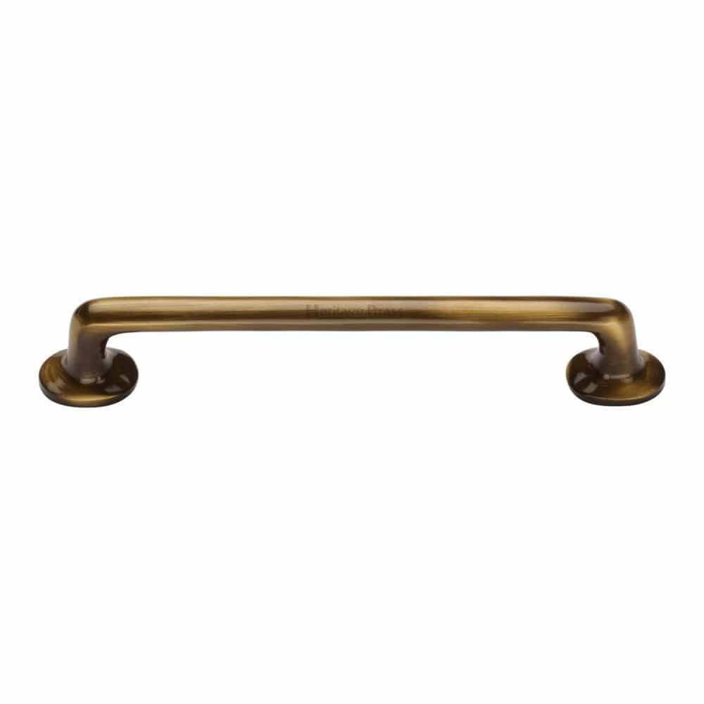 Heritage Brass Cabinet Hardware Antique Brass / Cabinet Pull Handles / 203mm c/c Heritage Brass - Cabinet Pull Traditional Design 203mm CTC Antique Brass Finish