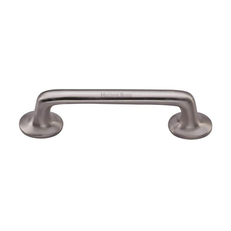 Heritage Brass Cabinet Hardware Satin Nickel / Cabinet Pull Handles / 203mm c/c Heritage Brass - Cabinet Pull Traditional Design 203mm CTC Satin Nickel Finish
