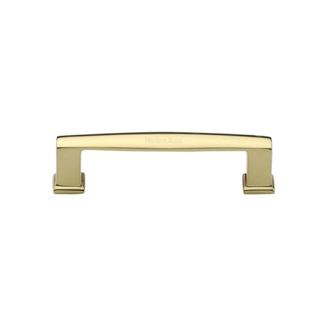 Heritage Brass Cabinet Hardware Polished Brass / Cabinet Pull Handles / 102mm c/c Heritage Brass - Cabinet Pull Vintage Design 102mm CTC Polished Brass Finish