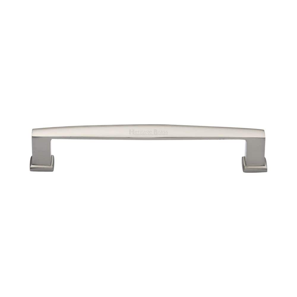 Heritage Brass Cabinet Hardware Satin Nickel / Cabinet Pull Handles / 152mm c/c Heritage Brass - Cabinet Pull Vintage Design 152mm CTC Satin Nickel Finish