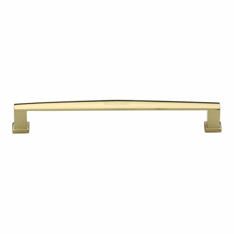 Heritage Brass Cabinet Hardware Polished Brass / Cabinet Pull Handles / 203mm c/c Heritage Brass - Cabinet Pull Vintage Design 203mm CTC Polished Brass Finish