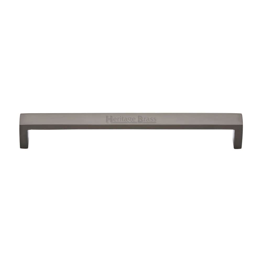 Heritage Brass Cabinet Hardware Matt Bronze / Cabinet Pull Handles / 192mm c/c Heritage Brass - Cabinet Pull Wide Metro Design 192mm CTC Matt Bronze Finish