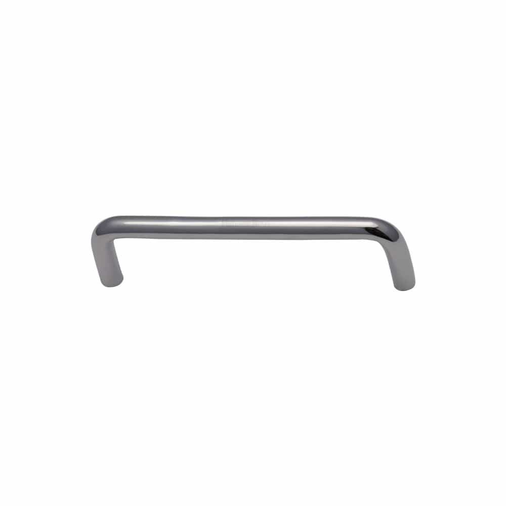 Heritage Brass Cabinet Hardware Polished Chrome / Cabinet Pull Handles / 96mm c/c Heritage Brass - Cabinet Pull Wire Design 96mm CTC Polished Chrome Finish