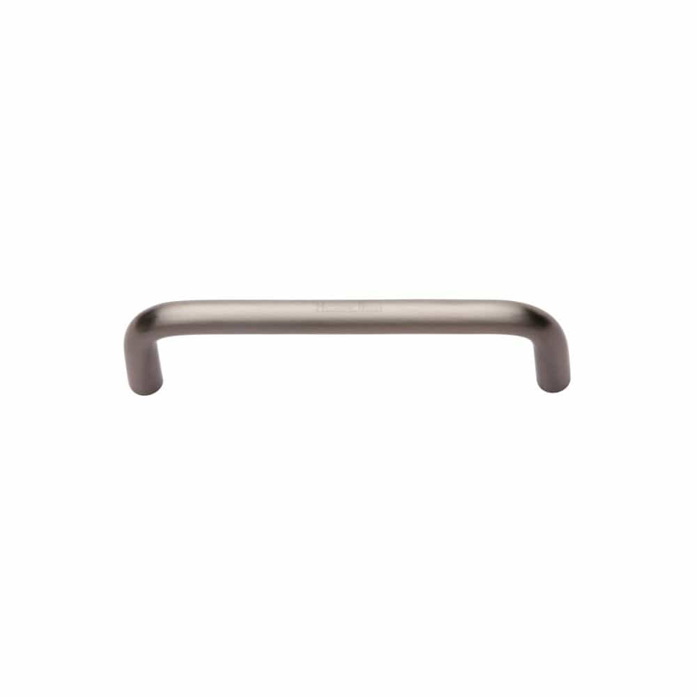 Heritage Brass Cabinet Hardware Satin Nickel / Cabinet Pull Handles / 96mm c/c Heritage Brass - Cabinet Pull Wire Design 96mm CTC Satin Nickel Finish