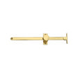 Heritage Brass Window Furniture Polished Brass / 10"/250mm Heritage Brass - Casement Stay Sliding Design 10" Polished Brass Finish