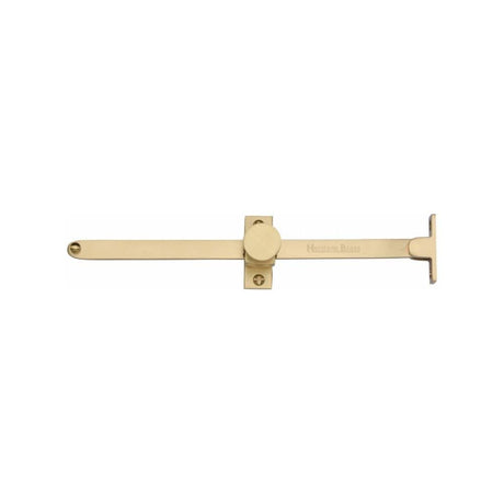 Heritage Brass Window Furniture Satin Brass / 10"/250mm Heritage Brass - Casement Stay Sliding Design 10" Satin Brass Finish