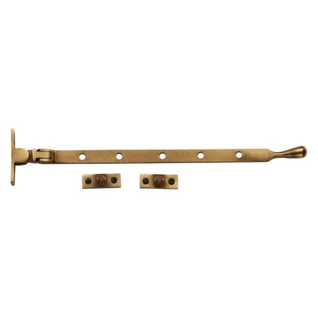 Heritage Brass Window Furniture Antique Brass / 12"/300mm Heritage Brass - Casement Window Stay Ball Design 12" Antique Brass Finish