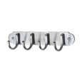 Heritage Brass Accessories Satin Chrome / Coat Hooks on Plate Heritage Brass - Coat Hooks on Plate Satin Chrome Finish