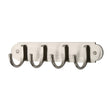 Heritage Brass Accessories Satin Nickel / Coat Hooks on Plate Heritage Brass - Coat Hooks on Plate Satin Nickel Finish