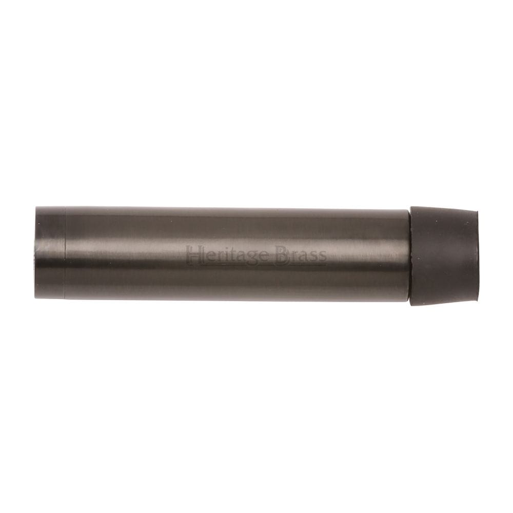 Heritage Brass Door Furniture Matt Bronze / Projection Door Stop Heritage Brass - Cylindrical Door Stop Without Rose 64mm Matt Bronze Finish