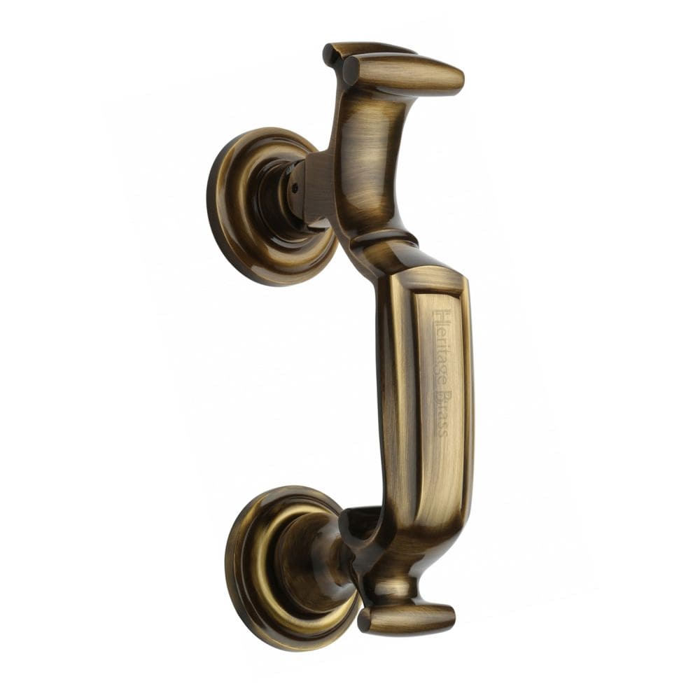 Heritage Brass Door Furniture Antique Brass / Doctors Door Knocker Heritage Brass - Doctor Knocker Antique Brass Finish