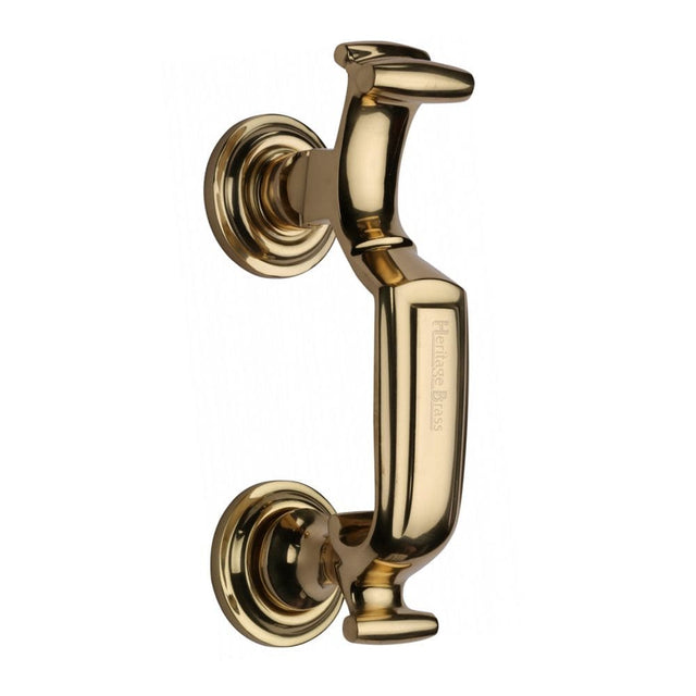 Heritage Brass Door Furniture Polished Brass / Doctors Door Knocker Heritage Brass - Doctor Knocker Polished Brass Finish