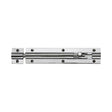 Heritage Brass Accessories Polished Chrome / Straight Surface Bolts / 150mm / 6" Heritage Brass - Door Bolt Straight 6" x 1.25" Polished Chrome Finish