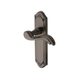 Heritage Brass Door Furniture Matt Bronze / Latch Handles Heritage Brass - Door Handle Lever Latch Lisboa Design Matt Bronze Finish