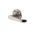 Heritage Brass Door Furniture Satin Nickel / Round Rose Heritage Brass - Door Handle Lever Latch on Round Rose Windsor Design Satin Nicke