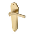 Heritage Brass Door Furniture Satin Brass / Latch Handles Heritage Brass - Door Handle Lever Latch Waldorf Design Satin Brass Finish