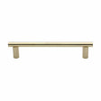 Heritage Brass Door Furniture Polished Brass / Pull Handles (Bolt Through) Heritage Brass - Door Pull Handle 19mm Round Bar Design 336mm Polished Brass Finish
