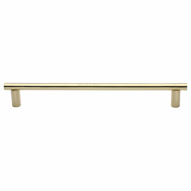 Heritage Brass Door Furniture Polished Brass / Pull Handles (Bolt Through) Heritage Brass - Door Pull Handle 19mm Round Bar Design 489mm Polished Brass Finish
