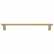 Heritage Brass Door Furniture Satin Brass / Pull Handles (Bolt Through) Heritage Brass - Door Pull Handle 19mm Round Bar Design 489mm Satin Brass Finish