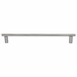Heritage Brass Door Furniture Satin Nickel / Pull Handles (Bolt Through) Heritage Brass - Door Pull Handle 19mm Round Bar Design 489mm Satin Nickel Finish