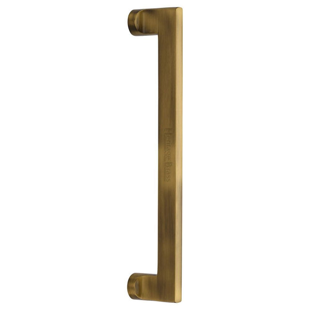 Heritage Brass Door Furniture Antique Brass / Pull Handles (Bolt Through) Heritage Brass - Door Pull Handle Apollo Design 307mm Antique Brass Finish