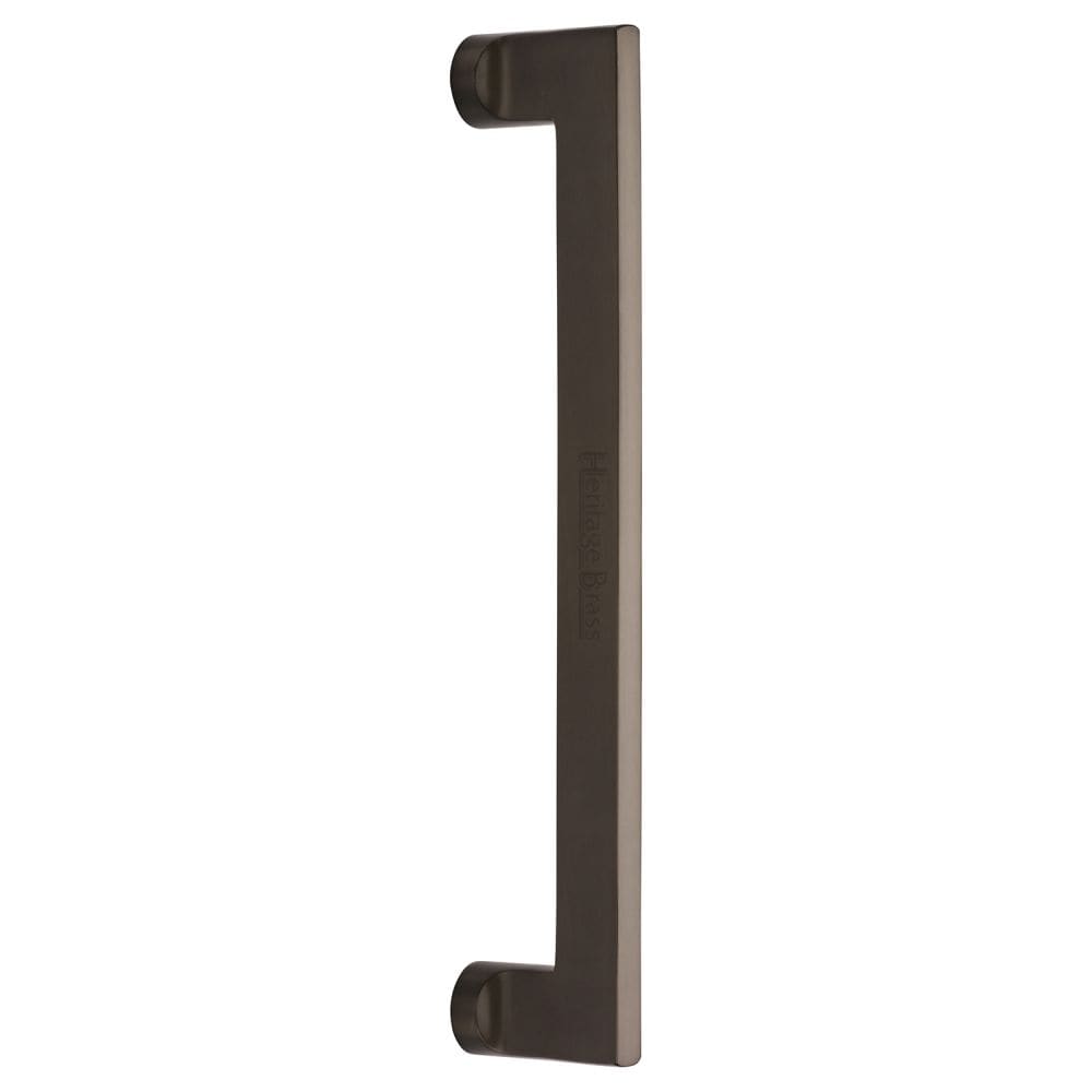 Heritage Brass Door Furniture Matt Bronze / Pull Handles (Bolt Through) Heritage Brass - Door Pull Handle Apollo Design 307mm Matt Bronze Finish