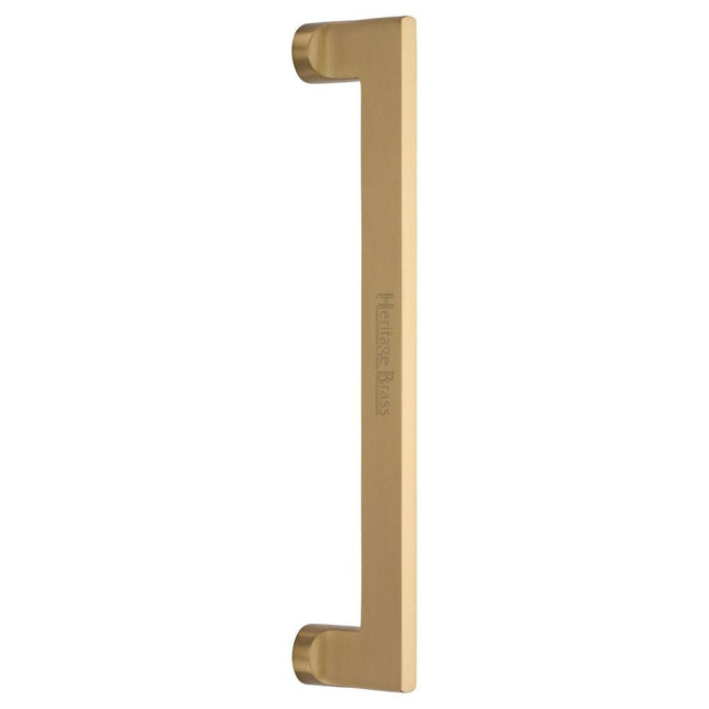 Heritage Brass Door Furniture Satin Brass / Pull Handles (Bolt Through) Heritage Brass - Door Pull Handle Apollo Design 307mm Satin Brass Finish