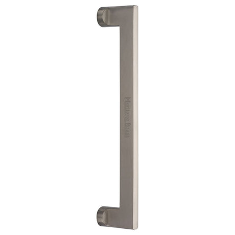 Heritage Brass Door Furniture Satin Nickel / Pull Handles (Bolt Through) Heritage Brass - Door Pull Handle Apollo Design 307mm Satin Nickel Finish